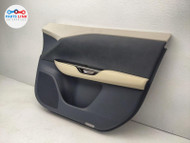 2023-24 LEXUS RZ450E FRONT RIGHT DOOR TRIM PANEL SPEAKER COVER CARD BLUE BEIGE #RZ092623