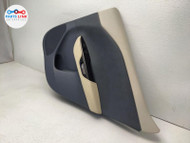 2023-24 LEXUS RZ450E REAR RIGHT DOOR TRIM PANEL SPEAKER COVER CARD BLUE BEIGE #RZ092623