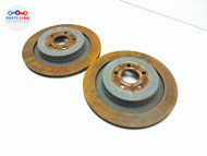 2019-23 LINCOLN NAUTILUS REAR DISC BRAKE ROTOR SET RIGHT LEFT 2.7 EDGE ST U540 LN103023-168
