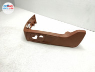 2017-20 MASERATI LEVANTE FRONT LEFT SEAT TRIM SWITCH BEZEL SIDE COVER TAN M161 MZ092023-075