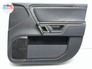 2022-24 RIVIAN R1S FRONT RIGHT DOOR TRIM PANEL SPEAKER COVER ARMREST CARD BLACK RV120523-050