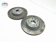 2022 23 24 RIVIAN R1S R1T REAR ROTOR BRAKE DISC RIGHT LEFT SET OEM #RV120523