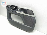 2020-23 DEFENDER 110 FRONT LEFT DOOR TRIM PANEL SEAKER COVER HANDLE CARD GRAY #DF022224