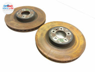 2022-23 DEFENDER 110 FRONT DISC BRAKE ROTOR RIGHT LEFT X-DYNAMIC SET L663 90 130 DF022224-289