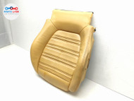 2012-14 FERRARI CALIFORNIA FRONT LEFT SEAT CUSHION LOWER TRIM TAN COVER F149 FC022323-240