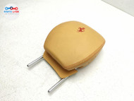 2012-14 FERRARI CALIFORNIA FRONT LEFT SEAT HEADREST SUPPORT PAD TAN/RED F149 FC022323-233