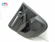 2022-23 AUDI RS3 REAR LEFT DOOR TRIM PANEL SPEAKER COVER CARD BLACK/RED ASSY 8Y AU040124-110
