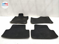 2022-23 AUDI RS3 FLOOR MAT CARPET TRIM LINER FRONT REAR SET BLACK GENUINE 8Y S3 AU040124-109