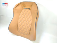 2008-12 FERRARI CALIFORNIA FRONT RIGHT SEAT COVER BACKREST CUSHION TAN BLUE F149 FC022621-318