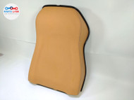 2008-14 FERRARI CALIFORNIA FRONT LEFT BACKREST PANEL TRIM END COVER TAN F149 FC022621-322