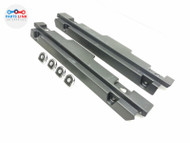 2020-23 DEFENDER 110 CARGO FLOOR HOOK TRUNK SIDE RAIL TRIM COVER SET BLACK L663 DF050124-036