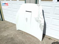 2008-14 FERRARI CALIFORNIA FRONT HOOD BONNET TRIM SCOOP VENT INTAKE WHITE F149 FC030823-116