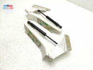 2008-14 FERRARI CALIFORNIA FRONT HOOD BONNET HINGE STRUT SHOCK SET WHITE F149 FC030823-173