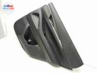 2022-23 INFINITI QX60 REAR RIGHT DOOR TRIM PANEL SPEAKER COVER CARD HANDLE EBONY IQ112723-174