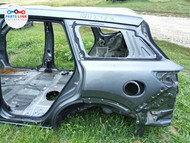 2022-23 INFINITI QX60 REAR LEFT QUARTER FENDER PANEL STRUCTURAL FRAME BODY CUT IQ112723-217