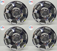 4X OEM Factory MOPAR Wheel Rim Dodge Ram 2500 3500 SRW 2015-18 18" Polished 2577 4x5XV56AAAAA