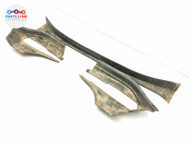 2007-19 MASERATI GRANTURISMO TRUNK TRIM JAMB QUARTER MOLDING LID PLASTIC SET 145 #GT091223