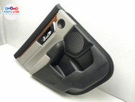 2017-22 HONDA CRV REAR LEFT DOOR TRIM PANEL SPEAKER COVER CARD BLACK GRAY CR-V #HC062024