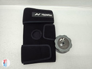 Hyperice Knee Ice Compression Wrap Therapy Device Gray/Black ICE PACK IS TORN HYPERICE-KNEE-PARTS