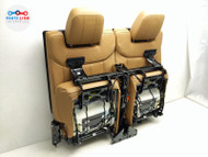2022-24 RANGE ROVER L460 REAR 3RD ROW SEATS TRACK FRAME COVER TAN CARAWAY LWB RR091724-072
