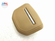 2022-24 RANGE ROVER L460 STEERING WHEEL AIRBAG HORN LEATHER AIR BAG TAN CARAWAY RR091724-086