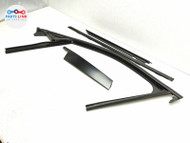 2017-24 ALFA ROMEO GIULIA FRONT LEFT DOOR TRIM MOLDING WINDOW APPLIQUE SET 952 AR071024-008