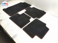 2017-24 ALFA ROMEO GIULIA FLOOR MAT CARPET TRIM LINER SET QUADRIFOGLIO RED 952 AR071024-041