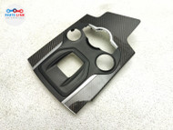 2017-21 ALFA ROMEO GIULIA CARBON CONSOLE TRIM CUPHOLDER SHIFTER COVER SET 952 AR071024-042