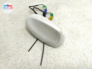2017-20 ALFA ROMEO GIULIA REAR ROOF SHARK FIN ANTENNA SATELLITE AM FM WHITE 952 AR071024-082