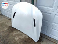 2017-24 ALFA ROMEO GIULIA FRONT HOOD BONNET CARBON PANEL WHITE QUADRIFOGLIO 2.9L AR071024-146
