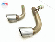 2017-21 ALFA ROMEO GIULIA REAR RIGHT EXHAUST TIP MUFFLER PIPE SET QUADRIFOGLIO AR071024-164