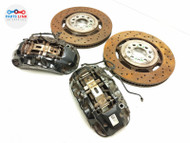2017-19 ALFA ROMEO GIULIA FRONT DISC BRAKE CALIPER ROTOR SET QUADRIFOGLIO 2.9L AR071024-201
