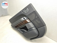 2013-17 RANGE ROVER L405 REAR LEFT DOOR TRIM PANEL SPEAKER COVER EBONY SWB SHORT RR040524-017