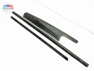 2013-22 RANGE ROVER L405 REAR LEFT DOOR TRIM MOLDING BELT POST APPLIQUE SBW SET RR040524-013