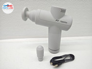 Hyperice Hypervolt GO White Handheld Percussion Massage Gun Device 3 Speed HPVLTGO2-WHITE-2-OB