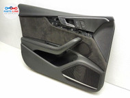 2018-21 AUDI RS5 FRONT LEFT DOOR TRIM PANEL SPEAKER COVER ARMREST CARD SPORTBACK AU031524-011