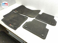 2018-24 AUDI RS5 RUBBER MAT ALLWEATHER FLOOR TRIM COVER LINER SET GENUINE OEM AU031524-028