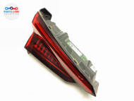 2018-19 AUDI RS5 REAR LEFT TAIL LIGHT INNER LID TURN STOP LAMP LED DRIVER 4RD AU031524-073