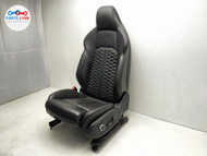 2019-24 AUDI RS5 FRONT LEFT SEAT LEATHER TRACK FRAME ASSEMBLY BLACK/GRAY B9 F5A AU031524-211