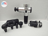 Hyperice Hypervolt Silver Bluetooth Percussion Massage Gun Device Set HYPERVOLT-GRAY-U