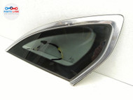 2016-20 BENTLEY BENTAYGA LEFT REAR VENT GLASS CORNER QUARTER WINDOW TRIM ASSY BT010625-016