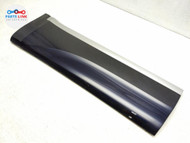16-20 BENTLEY BENTAYGA REAR RIGHT DOOR TRIM MOLDING CLADDING APPLIQUE BLUE LR5W BT010625-056