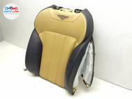 2016-20 BENTLEY BENTAYGA FRONT LEFT SEAT BACK CUSHION UPPER LEATHER COVER BLUE BT010625-037