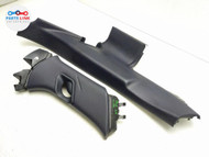 2016-20 BENTLEY BENTAYGA REAR LEFT C PILLAR TRIM BELT COVER MOLDING PANEL BLUE BT010625-083
