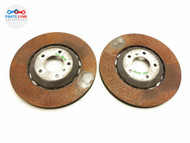 2016-20 BENTLEY BENTAYGA REAR DISC BRAKE ROTOR RIGHT LEFT GENUINE OEM SET 3K BT010625-340