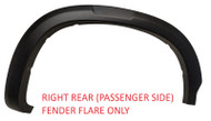 REAR PASSENGER GM OEM 2019-2023 Silverado 1500 Fender Mud Flare Lip Black #NI070523