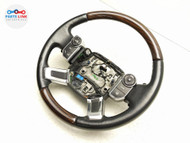 2013-17 RANGE ROVER L405 STEERING WHEEL HEATED SHIFTERS MACASSAR WOOD EBONY ASSY #RR062424
