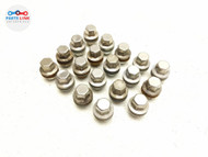 2013-22 RANGE ROVER L405 SPORT L494 WHEEL RIM LUG NUT SET L462 LR4 SILVER OEM XX-061