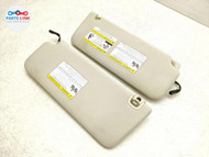 2013-22 RANGE ROVER L405 VISOR DUAL BLADE SUNVISOR WINDSHIELD MIRROR IVORY SET #RR062424