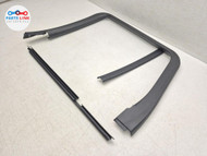 2018-24 BMW X3M REAR RIGHT DOOR WINDOW FRAME TRIM MOLDING DRIP NON-SHADE SET G01 BX060825-132